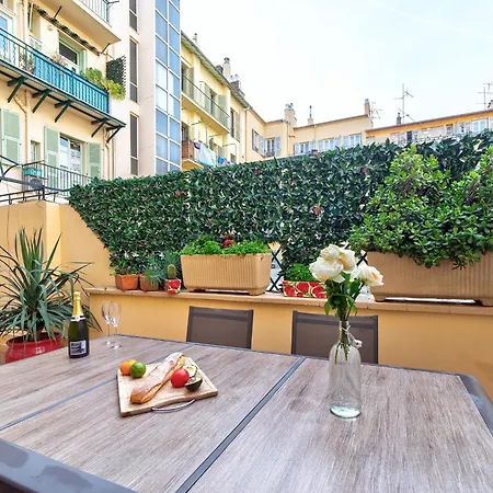 Apartment Elegant In Centre With Grand Terrace Nice
